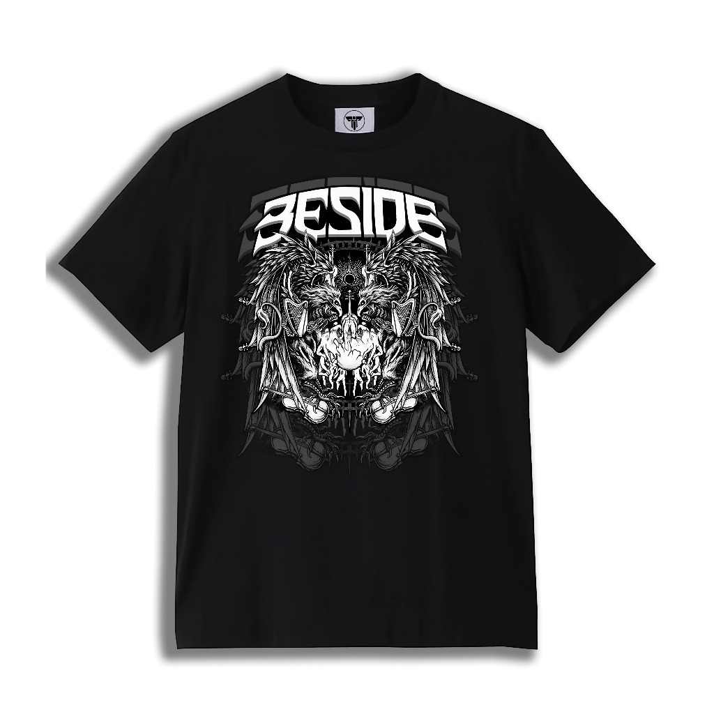 T-shirt Beside Artwork V.3 | Kaos Band Beside Premium