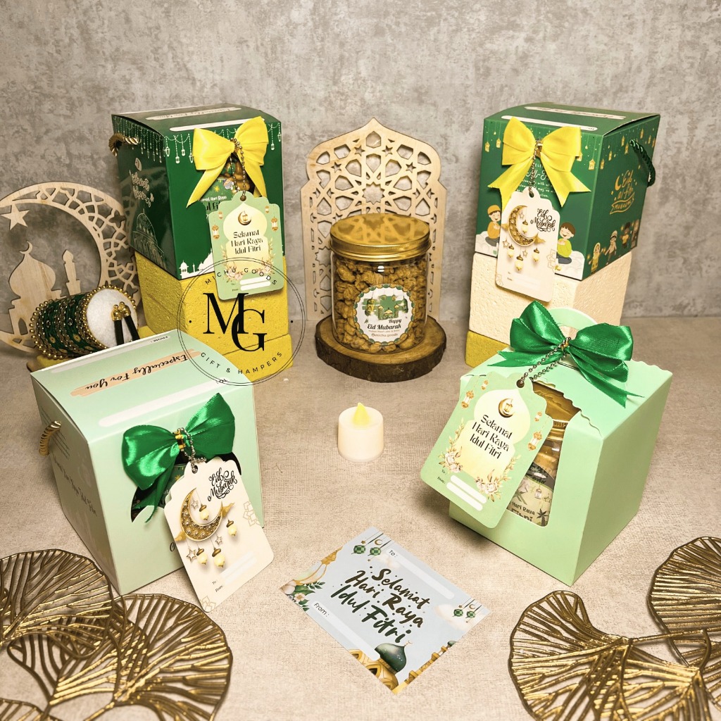 

[Ready Stock] Hampers Lebaran isi 1 Jar / Hampers Idul Fitri / Hampers Parcel Eid Mubarak / Bingkisan Lebaran Ramadhan 2025 Jar 600ml