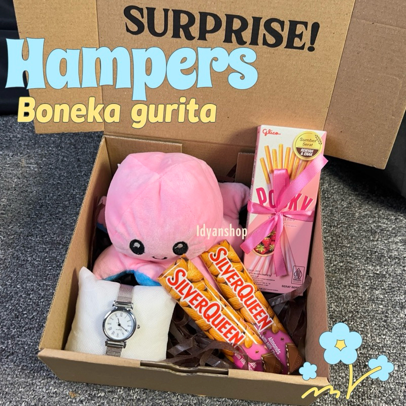 

HOT DEALS HAMPERS BONEKA GURITA HAMPERS RAMADHAN [KDW082] KADO COKLAT / KADO CEWE / ANNIVERSARY /