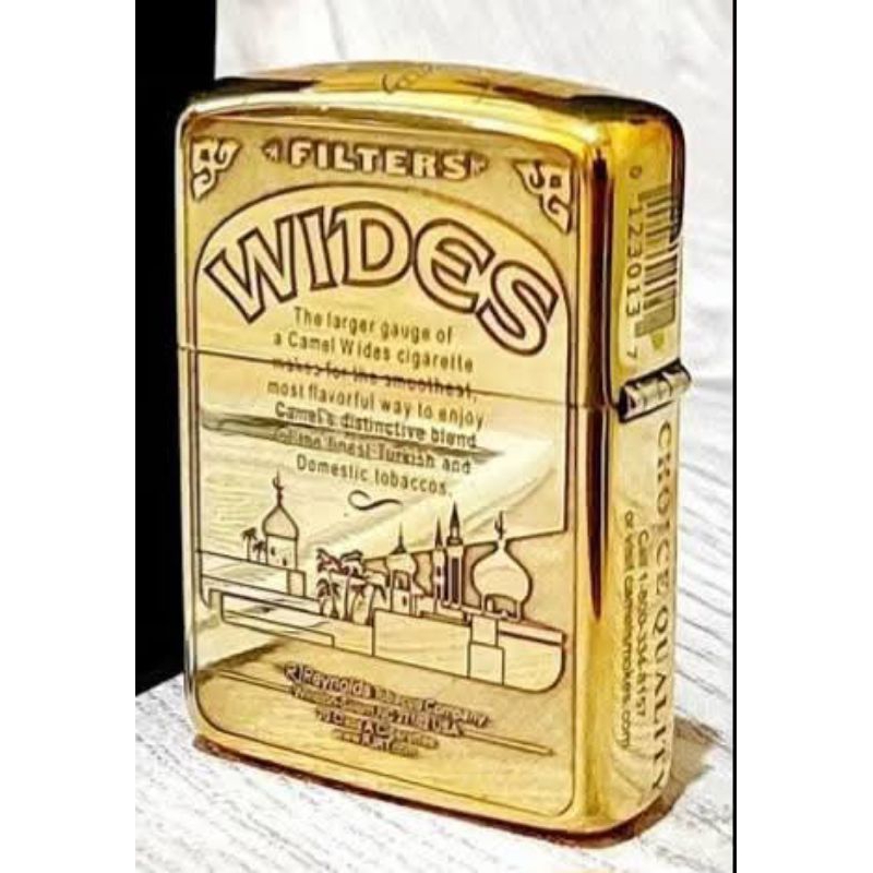 Korek Zippo Camel Wides Eksklusif Gold