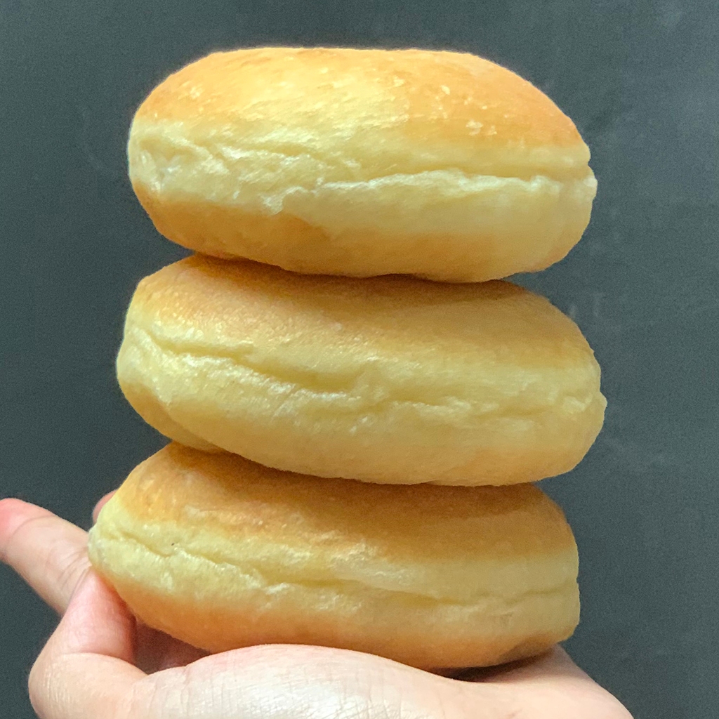 Donat Kentang Susu Donut Frozen Tabur Salju Premium Butter Lembut dan Empuk Homemade by RaMaChef