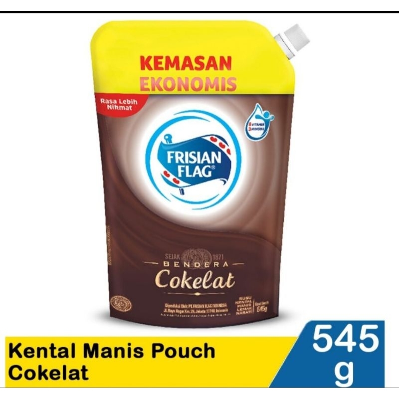 

susu Frisian flag coklat ukuran 545 gram