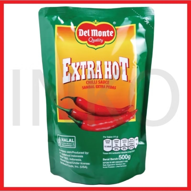 

Delmonte Saus Extra Pedas 500gr