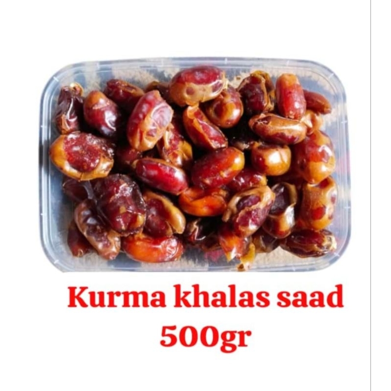 

Kurma khalas saad 500gr