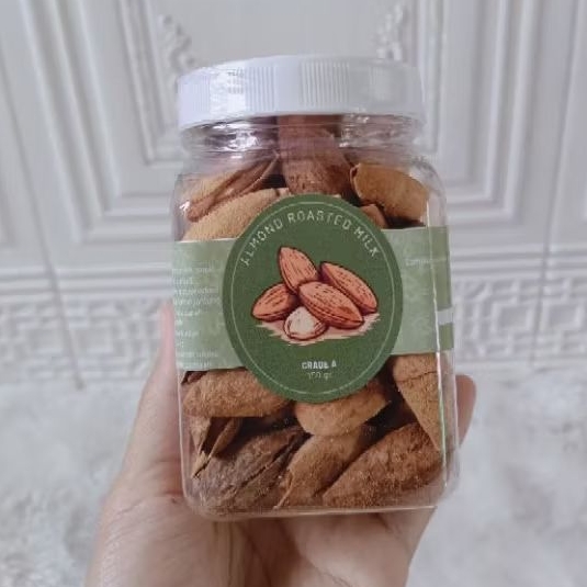 

Almond Cangkang Susu / Almond Cangkang Susu Grade A/ almond 150gr & 250gr