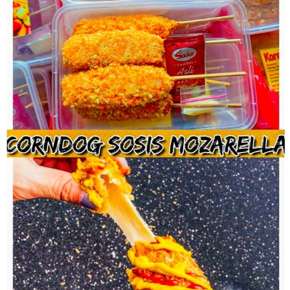 

KOREAN CORNDOG SOSIS MOZARELLA