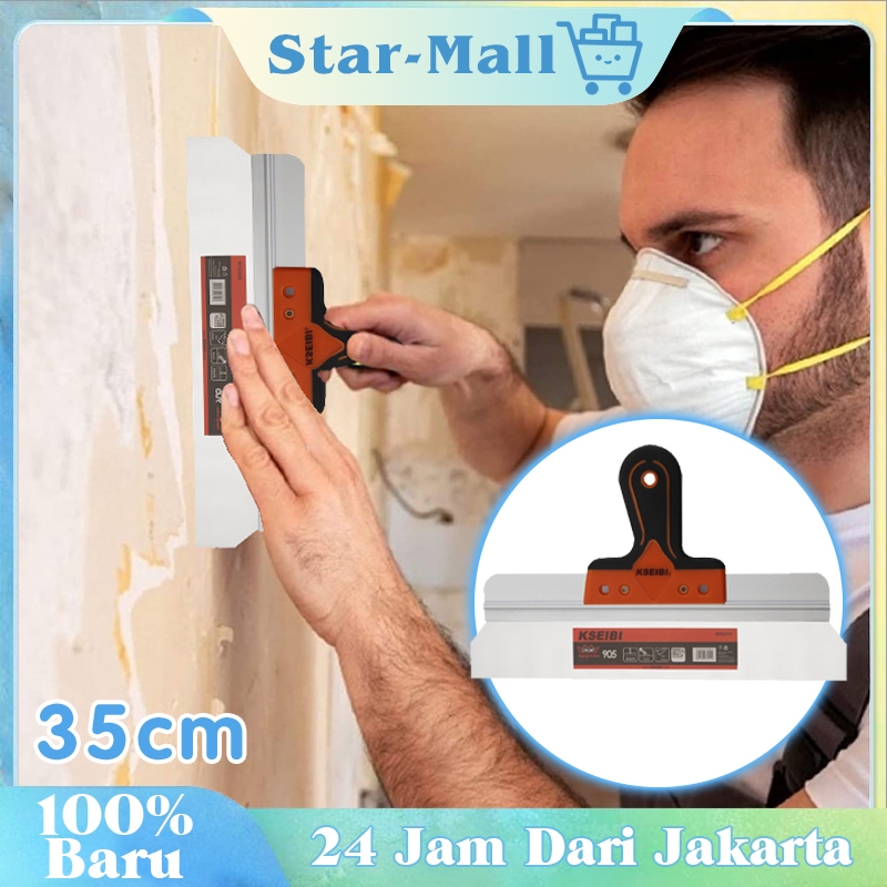 Scraper Cat Dempul Kape Stainless Steel Alat Acian Tembok
