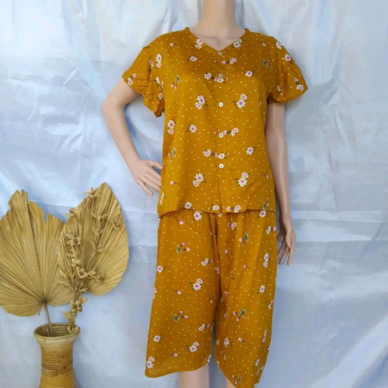 setelan babydoll  7/8 XL