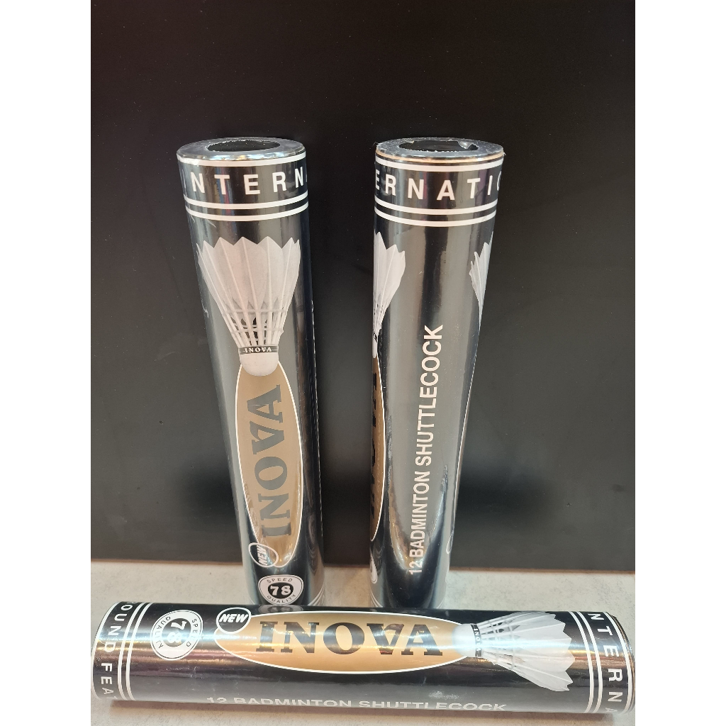 Shuttlecock Kok Badminton InovaHitam / Bulu Tangkis INOVA HITAM