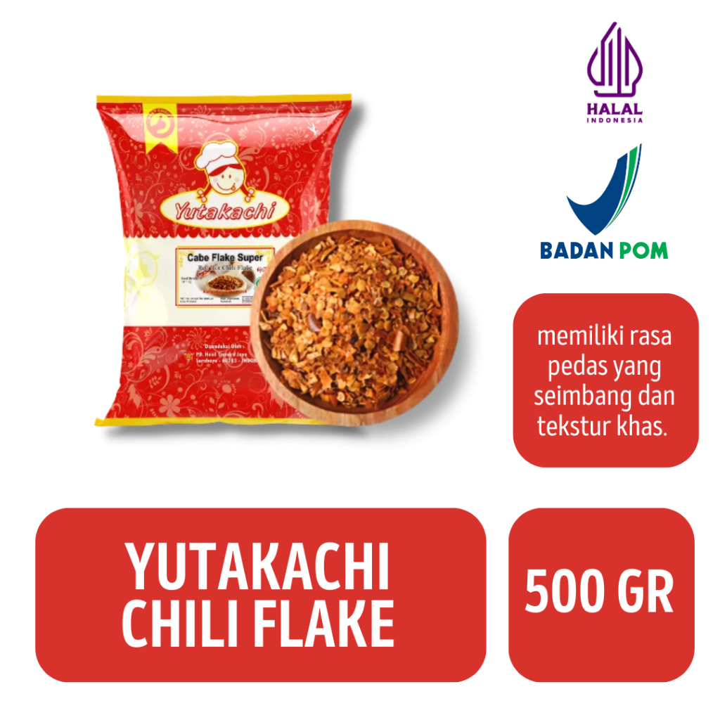 

Yutakachi Chili Flake [500GR]