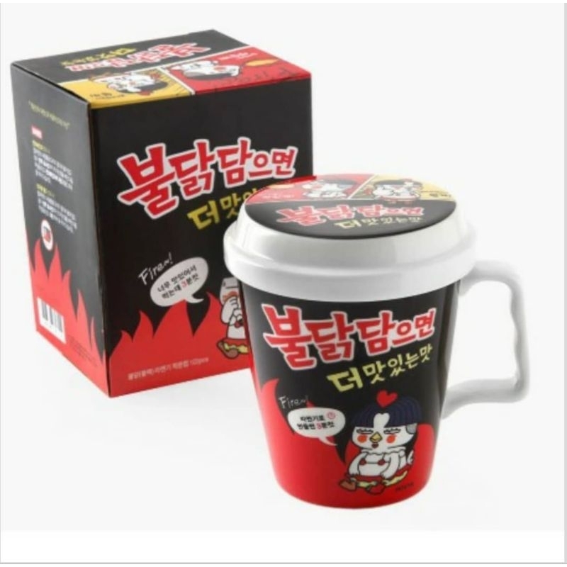 ready mug Saint James X Samyang ( hitam )