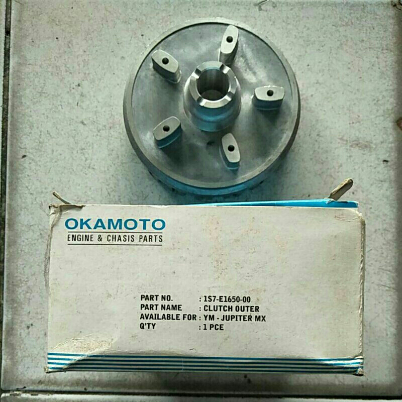 aluminium rumah kopling yamaha jupiter mx lama