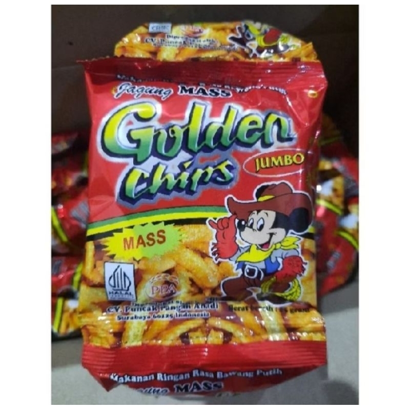 

PROMO [ GOLDEN CHIP snack Jadul ]
