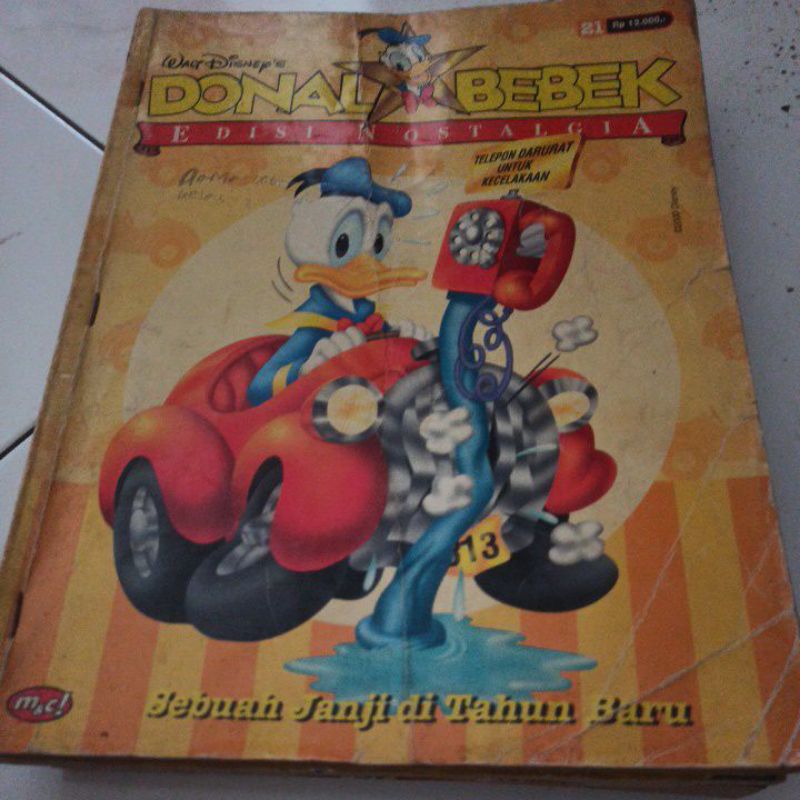 komik nostalgia Donal bebek
