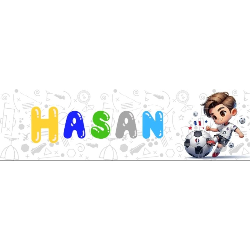 

Stiker Nama Kertas HVS/Kertas Glossy Photo Paper