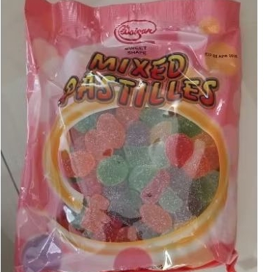 

Permen Jelly Waisun (Mixed Pastilles Candy) - Jeli Aneka Rasa