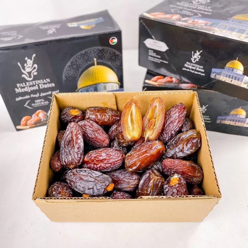 

Kurma Medjol Jumbo Palestine Dates Medjoul Super asli Original / Kurma Gede