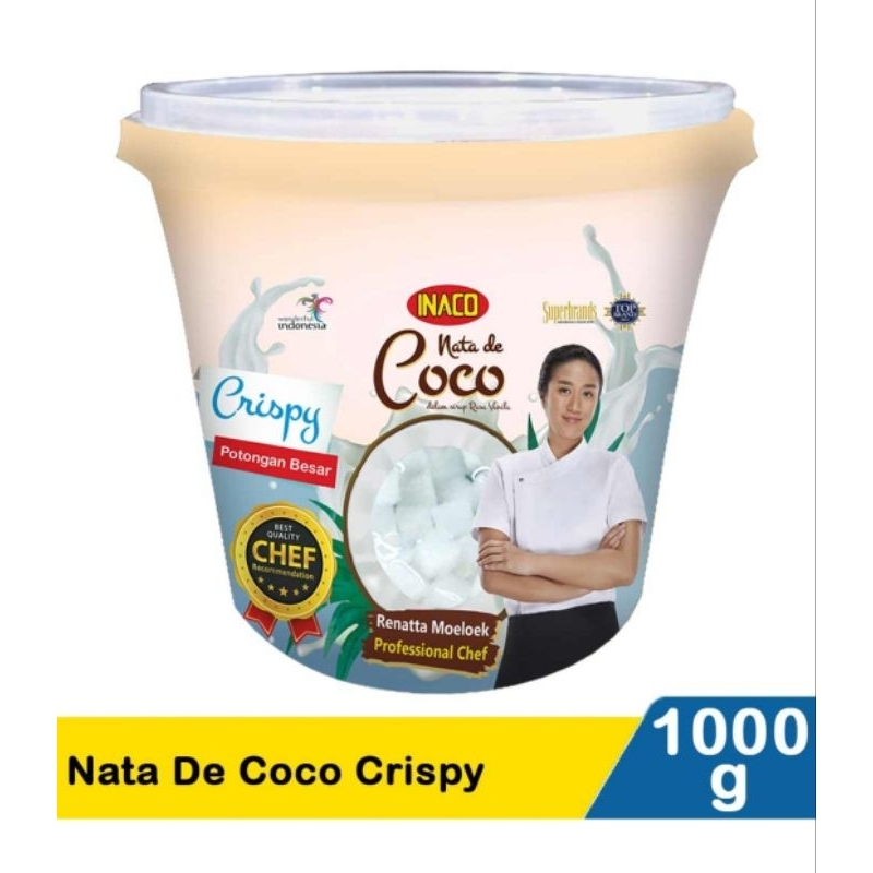 

Inaco Nata de Coco Crispy 1000g Jeli Segar Baru