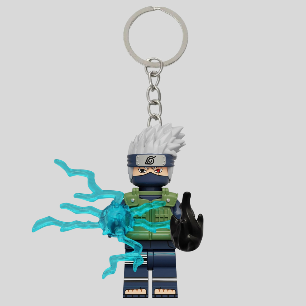Kakashi LEGO Keychain | Gantungan Kunci LEGO Kakashi | Naruto Series