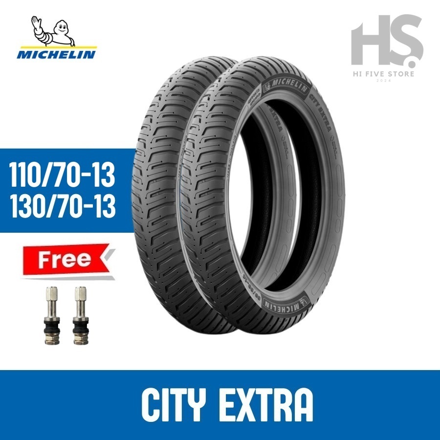 BAN MOTOR NMAX RING 13 MICHELIN CITY EXTRA 110/70-13, 130/70-13 BAN TUBLES