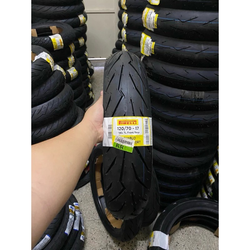 BAN Pirelli Diablo Rosso Sport 120/70-17