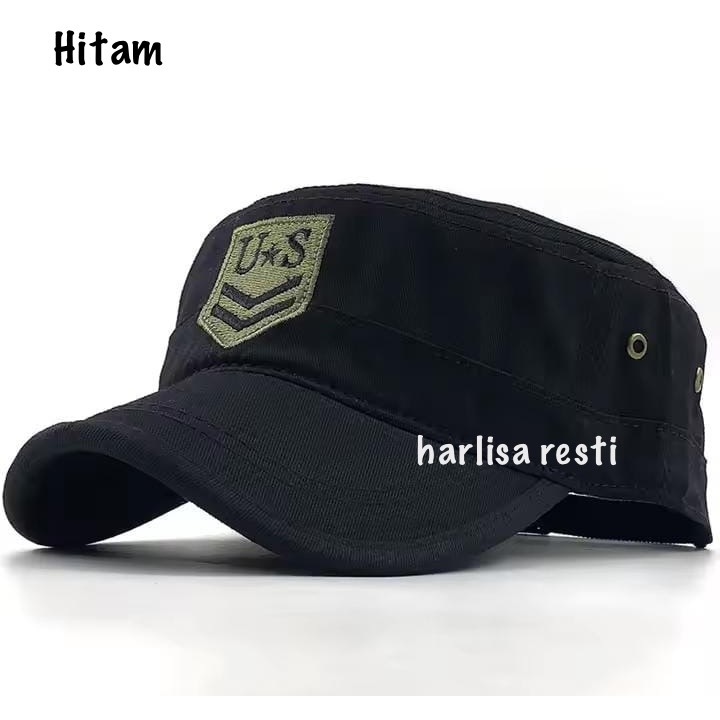 Topi Komando Pria Distro Premium Military Army Cap Tactical Commando Hat Cowok Wanita Original Desai