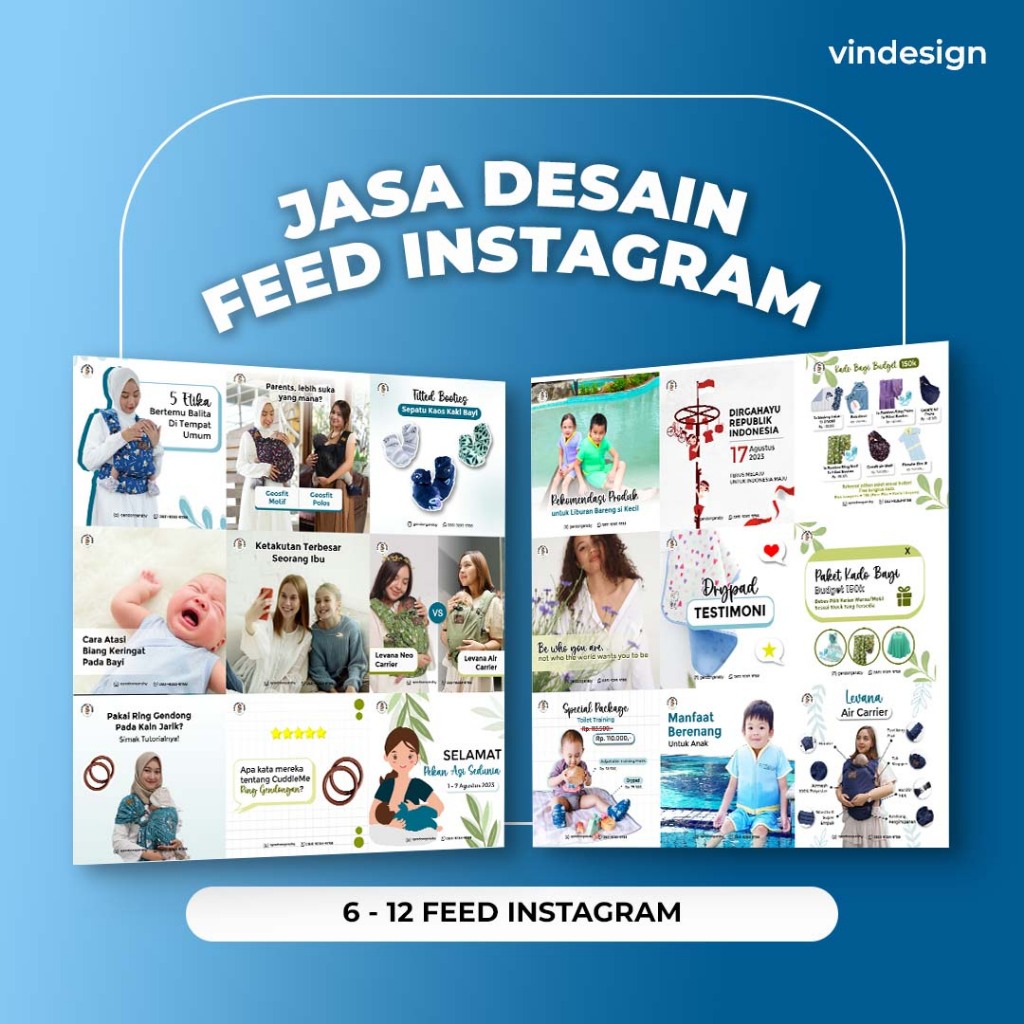 Vindesign Jasa Desain Feed Instagram