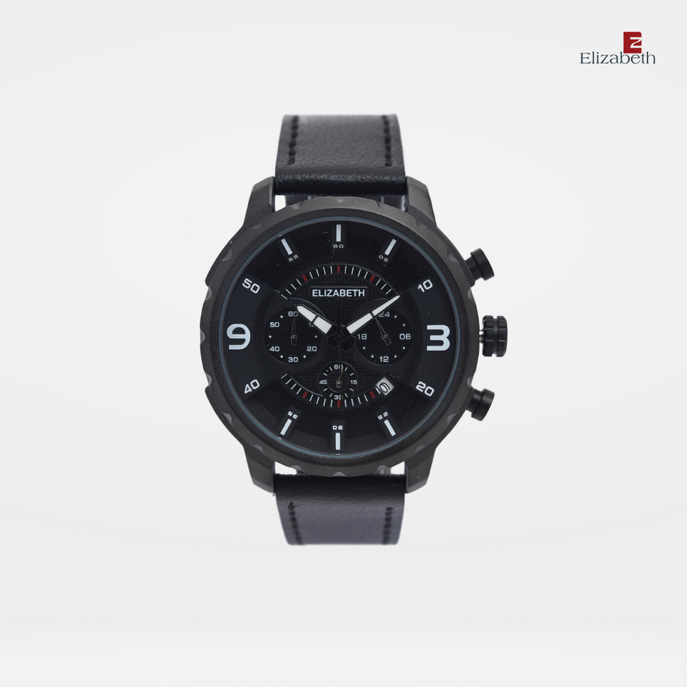 Jam Tangan Pria - Elizabeth | Leather Strap 2208-0104