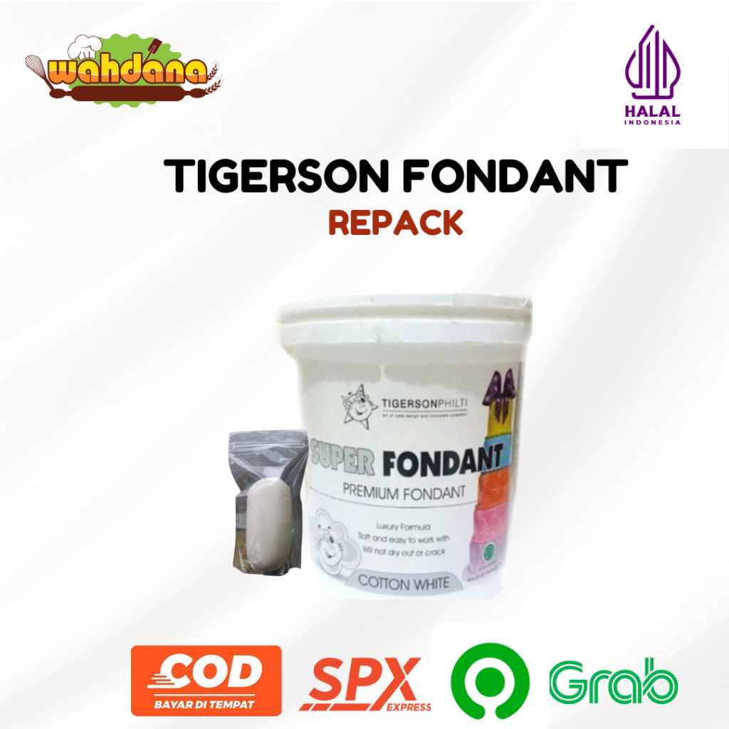 

Tigerson Fondant White Kemasan Repack