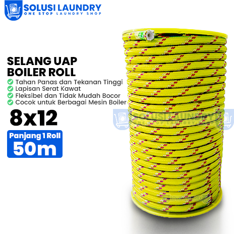 Selang Setrika Uap Selang Boiler 1 Roll