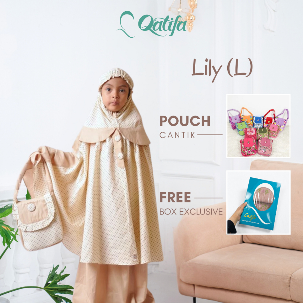 Mukena Anak Perempuan 7 8 Tahun Mukena terbaru motif Anak Anak katun premium Bunga Terbaru Katun Lil