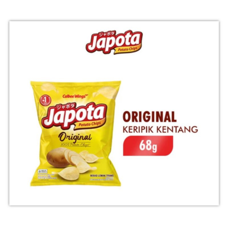 

Japota Original 68 gr Keripik Kentang