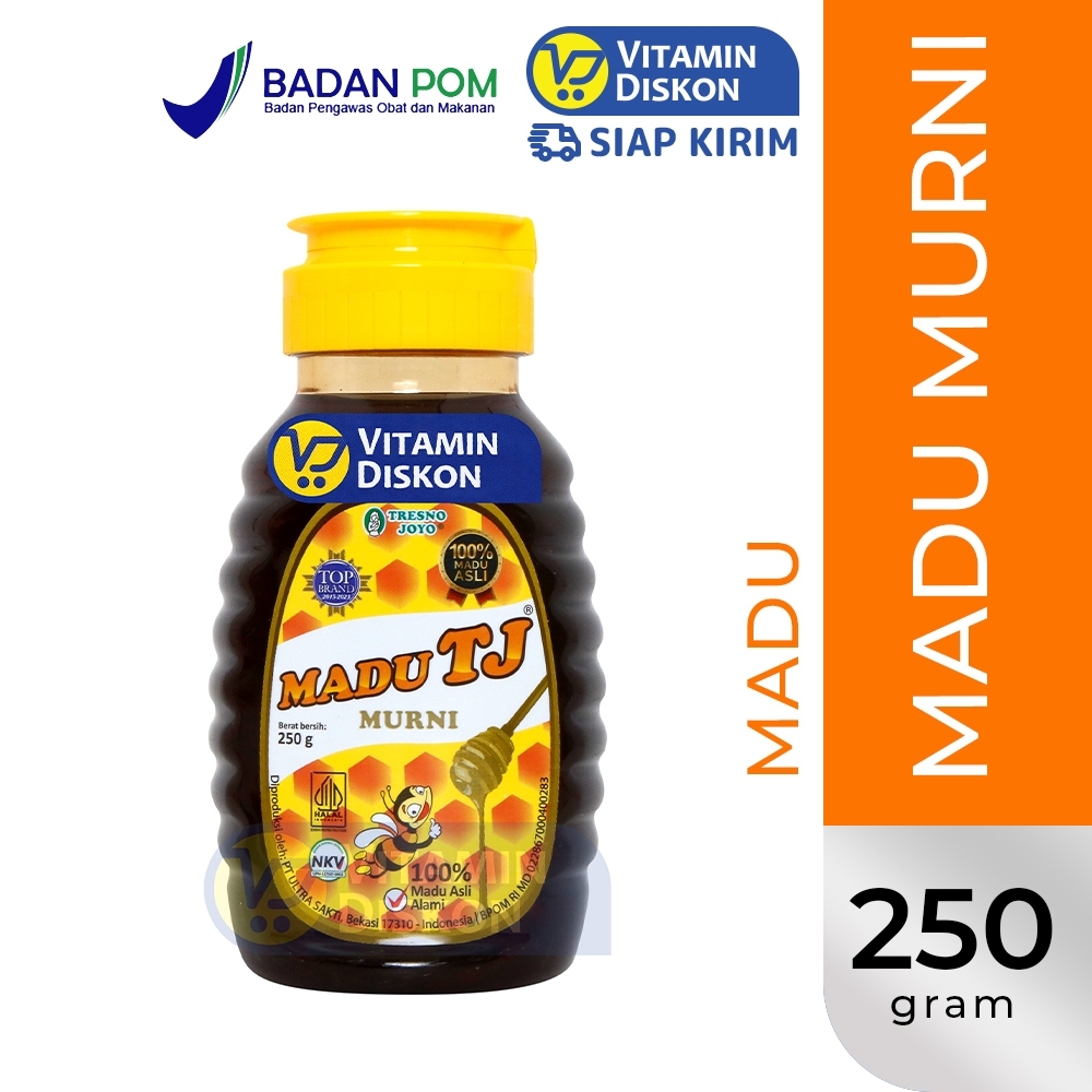 MADU TJ MURNI | Meningkatkan Stamina, Daya Tahan Tubuh, Imunitas Dan Nafsu Makan
