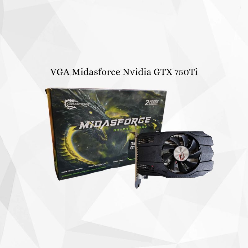VGA Midasforce Nvidia GTX 750Ti 4GB DDR5 (Second)