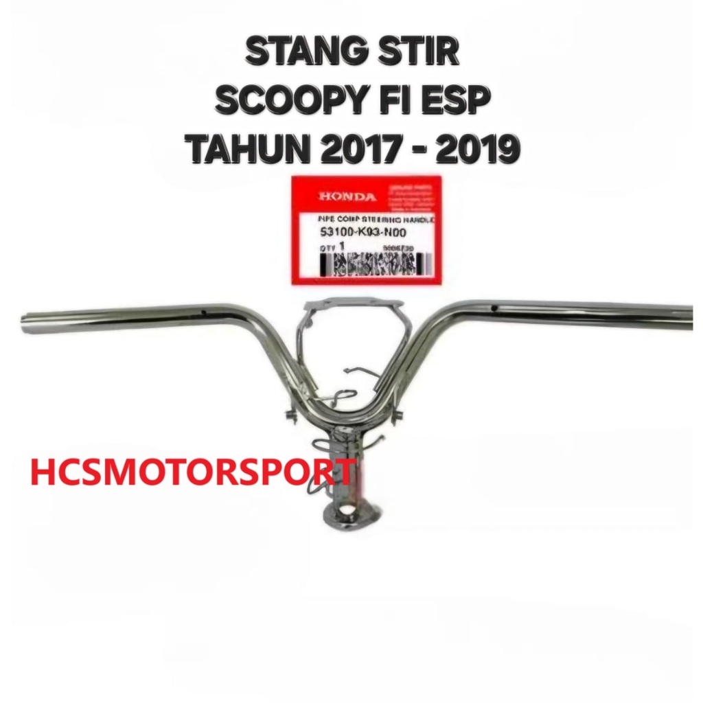 STANG STIR SCOOPY FI ESP 2017 - 2019 ORIGINAL ASLI