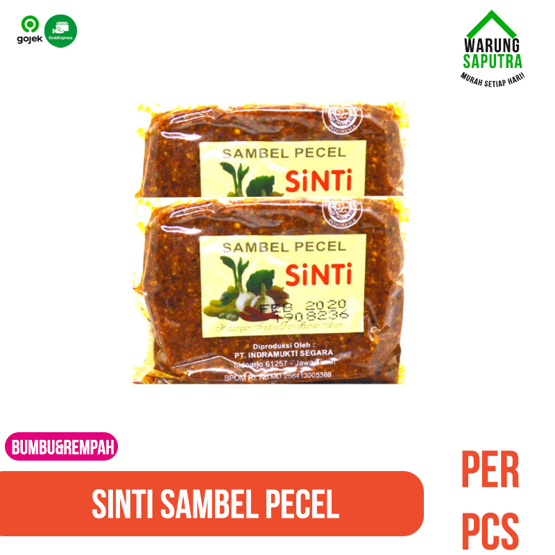 

Sinti Sambel Pecel / Bumbu Kacang per pcs
