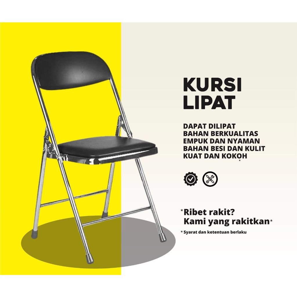 Kursi Lipat Koenig/ Kursi Lipat Besi