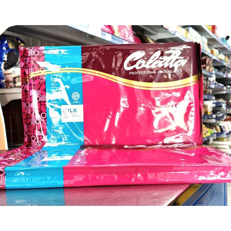 Colatta Coklat Milk 1kg/Colatta Chocolate Milk 1kg/Colatta Coklat Susu/Coklat Batang Colatta