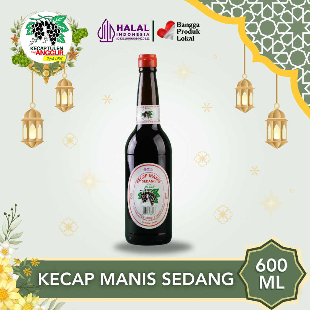 

Cap Anggur Kecap Manis Sedang 600ml (Kaca)