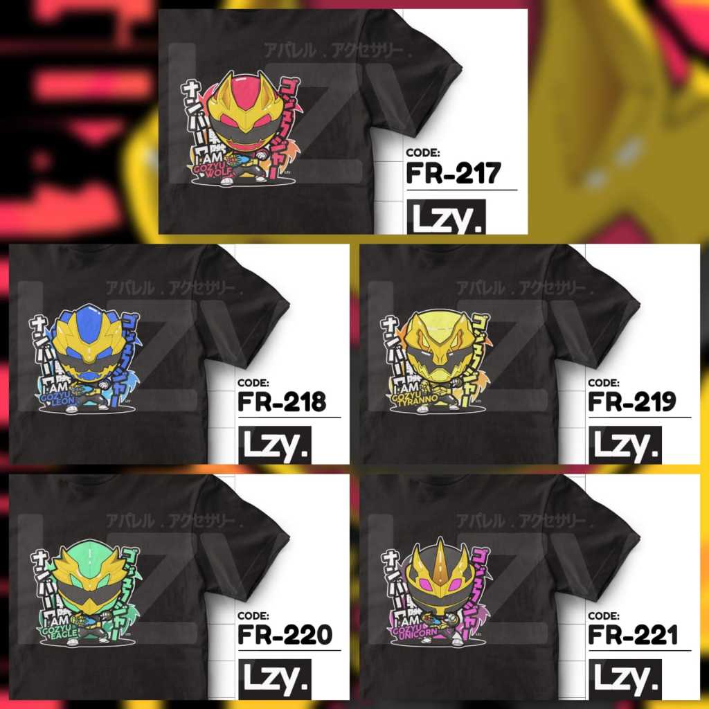 [PRE-ORDER] KAOS GOZYUGER POWER POSE Design by LZY