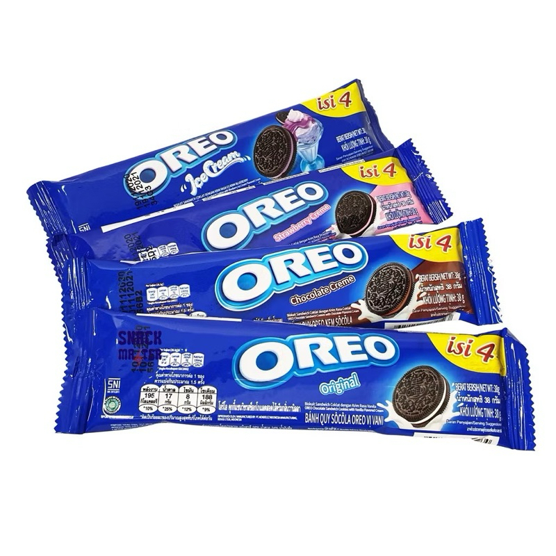 

Oreo Biskuit Waffer isi 4 keping