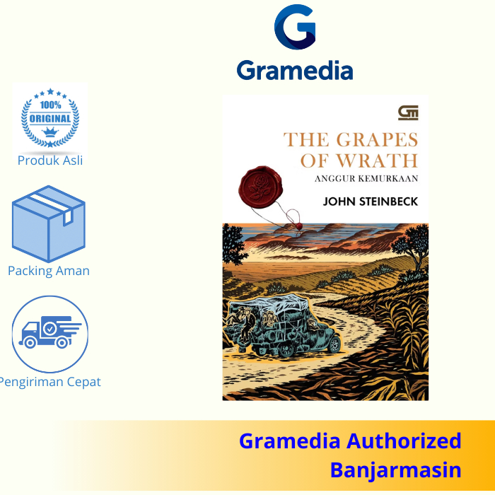Gramedia Banjarmasin - Anggur Kemurkaan (The Grapes of Wrath)