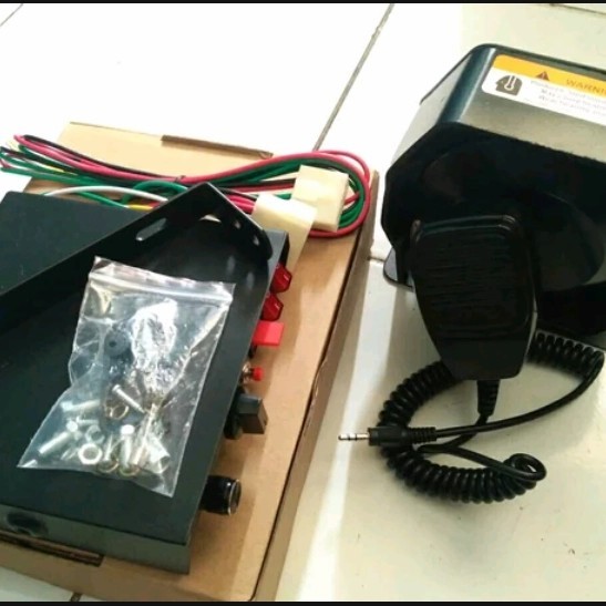 modul toa sirine patwal CJB 200watt, plus toa 200watt