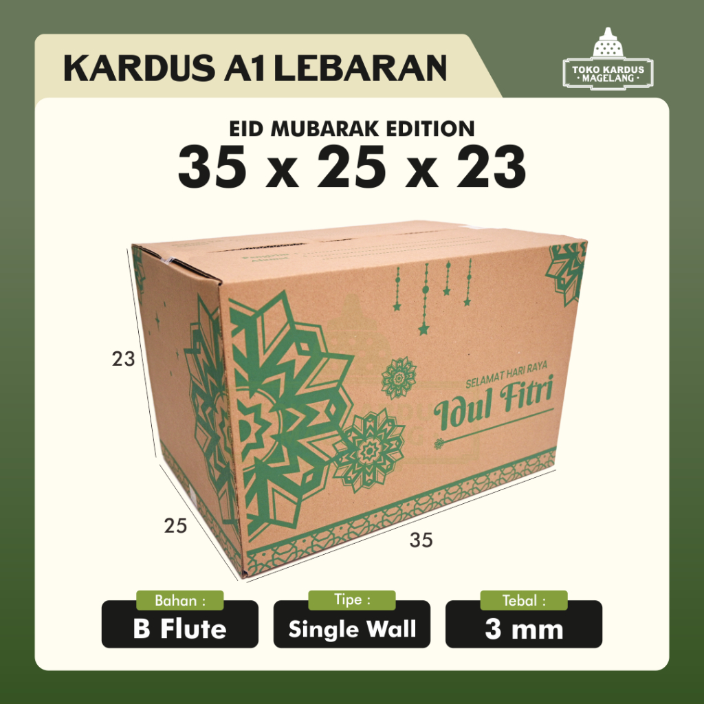 

Kardus Box Parcel Lebaran | Dus Hampers Lebaran | Box Kue Lebaran | Dus Parcel | Dus Sembako - Tokokardusmgl