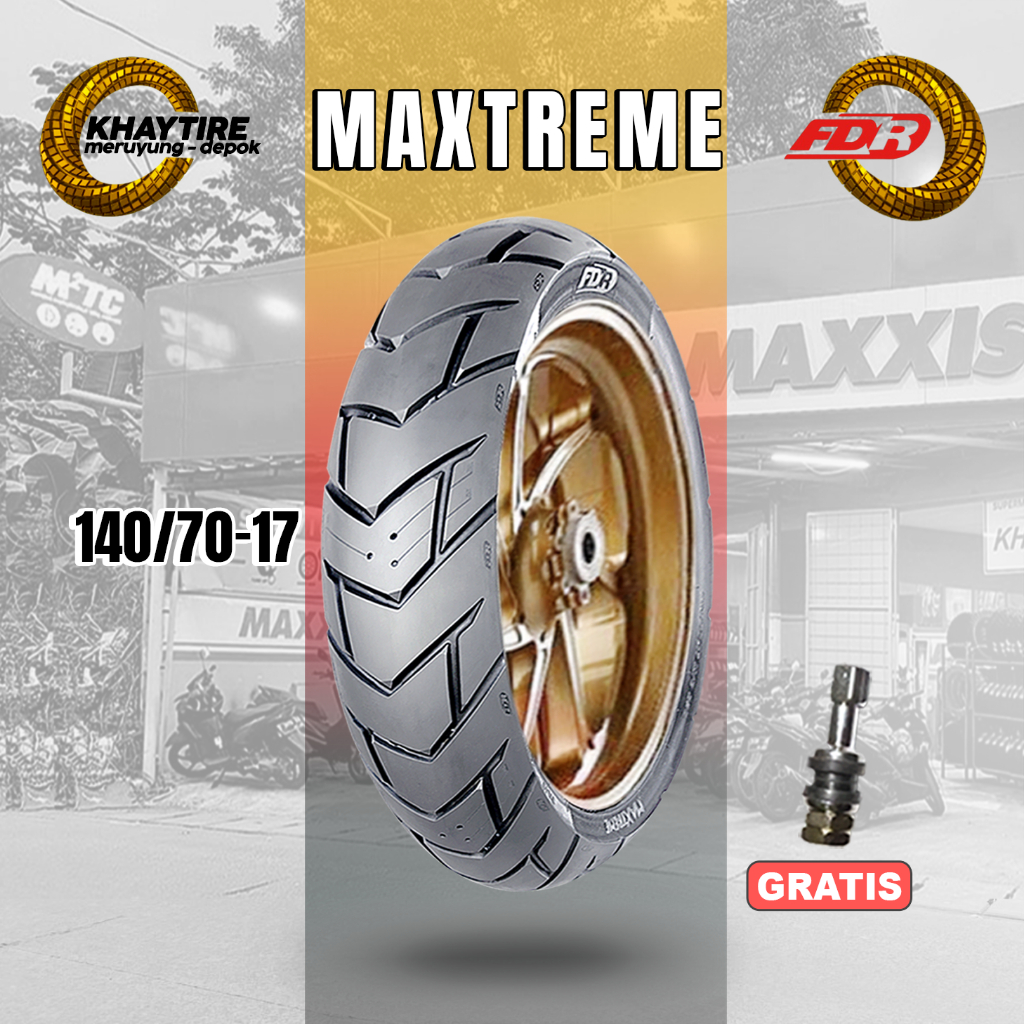 Ban Motor Sport - Supermoto FDR MAXTREME 140/70 Ring 17 Tubeless