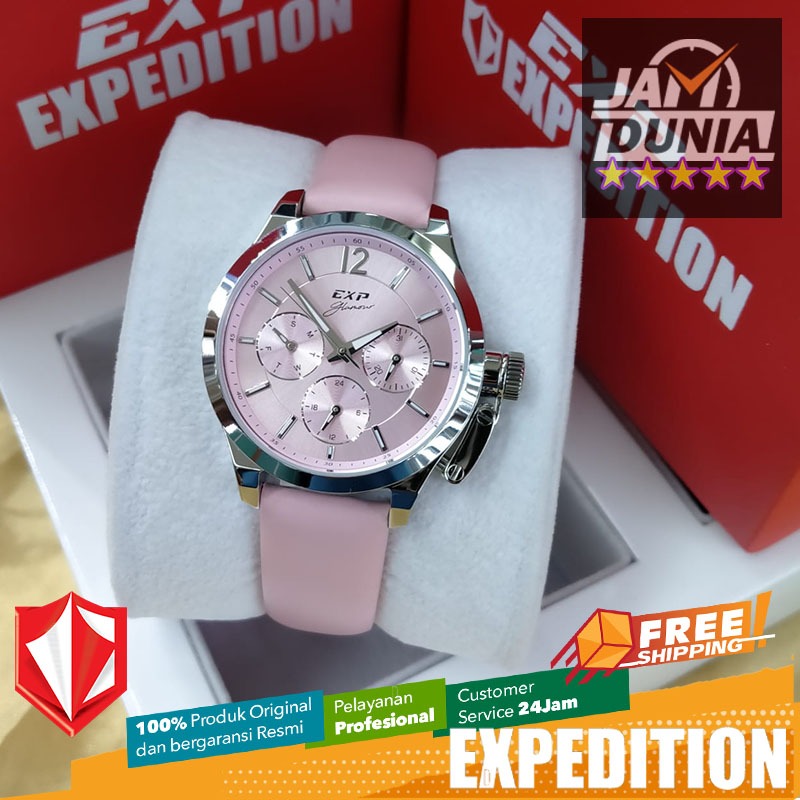 JAM TANGAN WANITA EXPEDITION PINK 6381 EXF6381 EXF 6381 JAM EXPEDITION WANITA JAM TANGAN WANITA CT K