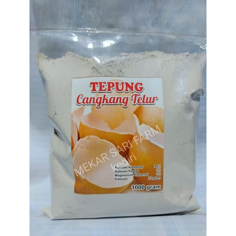 

Tepung cangkang telur super halus 1kg