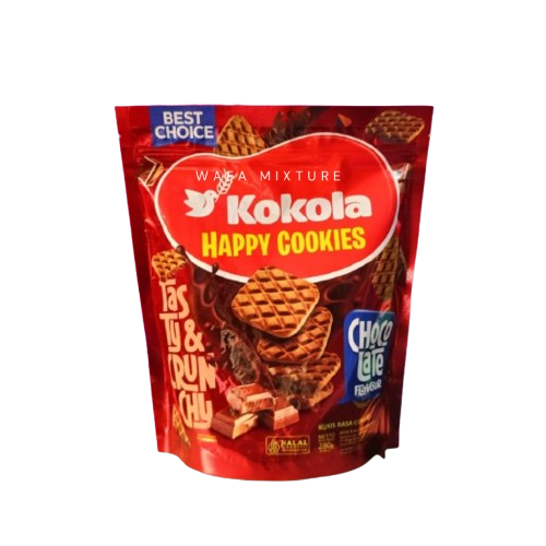 

KOKOLA HAPPY COOKIES CHOCOLATE PCH 280 GR 8998389621553