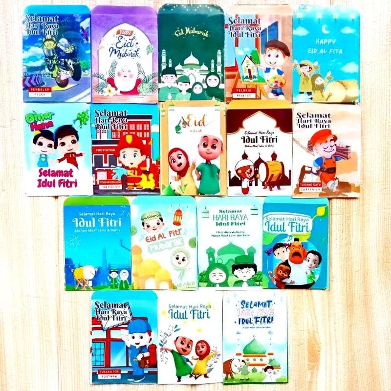 

(1 PCS) AMPLOP LEBARAN / AMPLOP ANGPAO LEBARAN EID MUBARAK IDUL FITRI MURAH / MINI/KECIL
