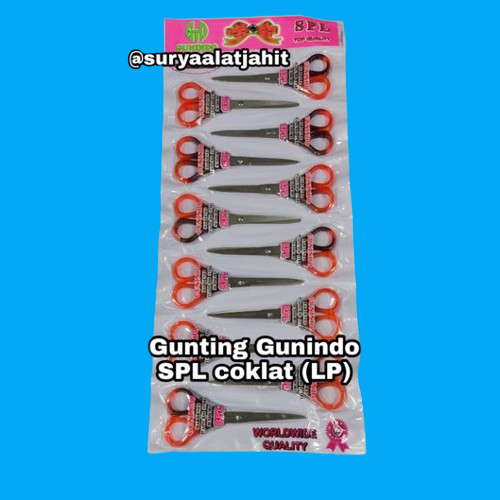 

Gunting Gunindo (SPL) 15.5cm GA04 coklat =rp.7.000/1pcs